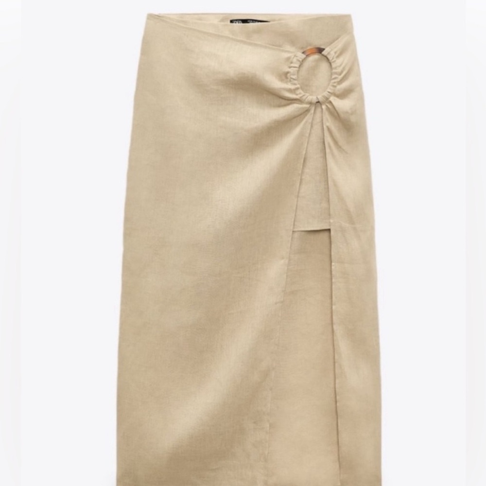 Zara linen Skirt